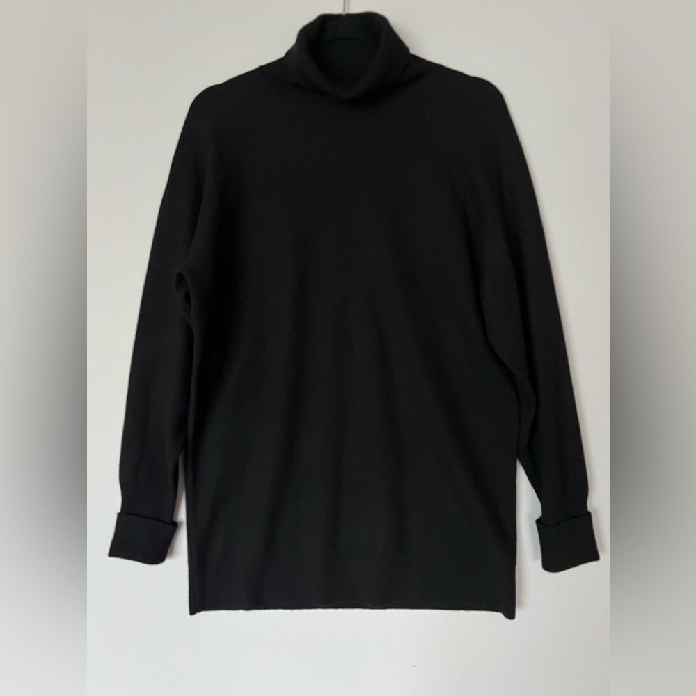 Norse Projects Merino Lambswool Roll Neck Knit Sweater.